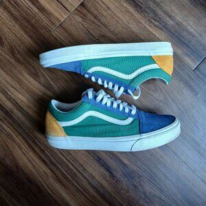 Vans Old Skool Multi-Color Sneakers Men's Size 10.5 / Women's 12